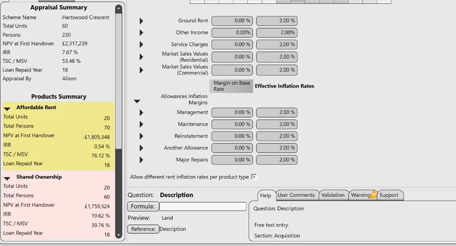 Net Present Value Calculation
