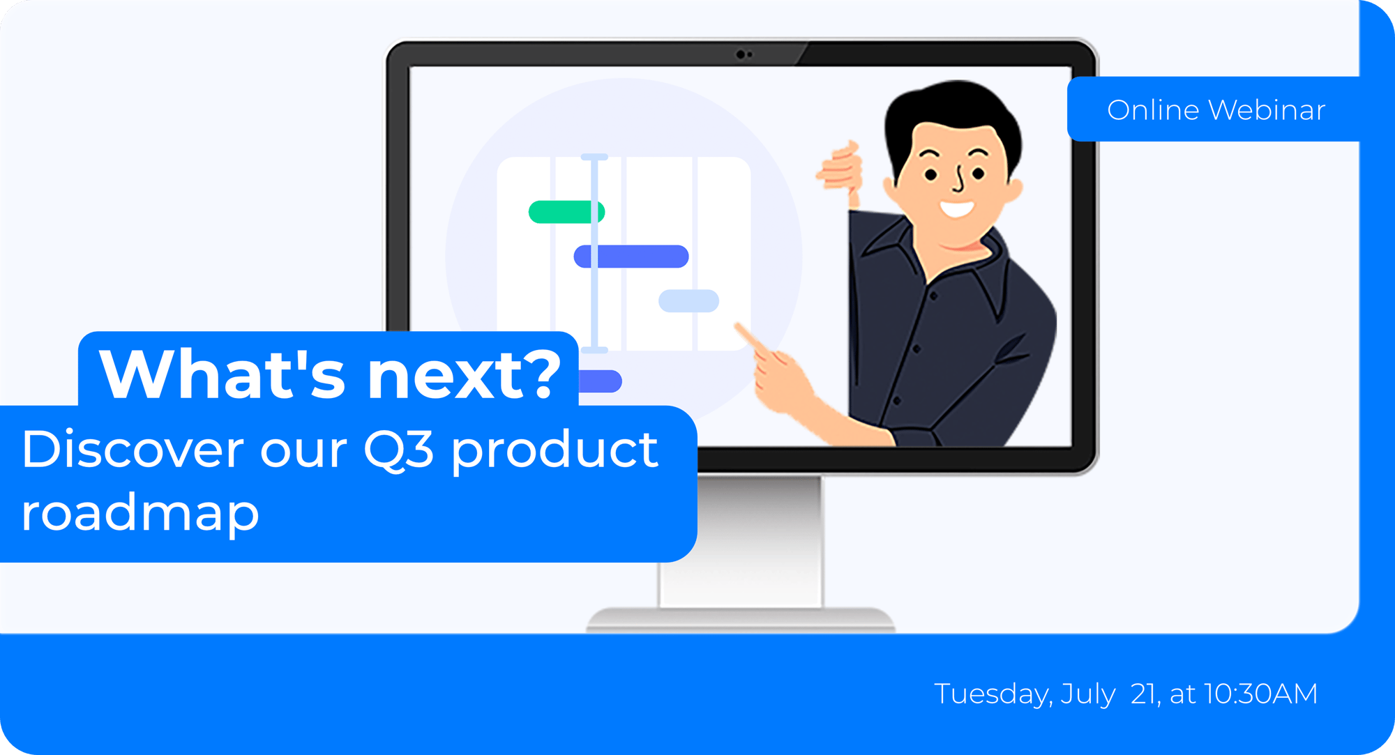 Q3 product roadmap webinar pill