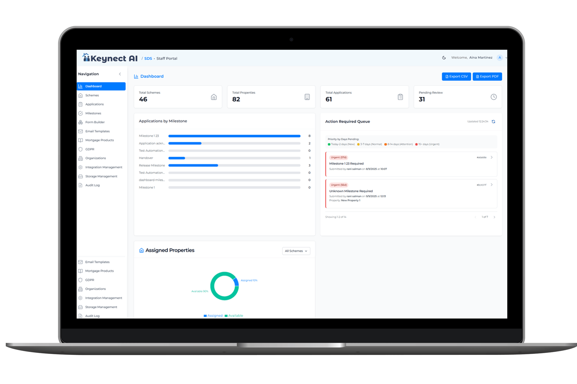 dashboard-keynect-AI